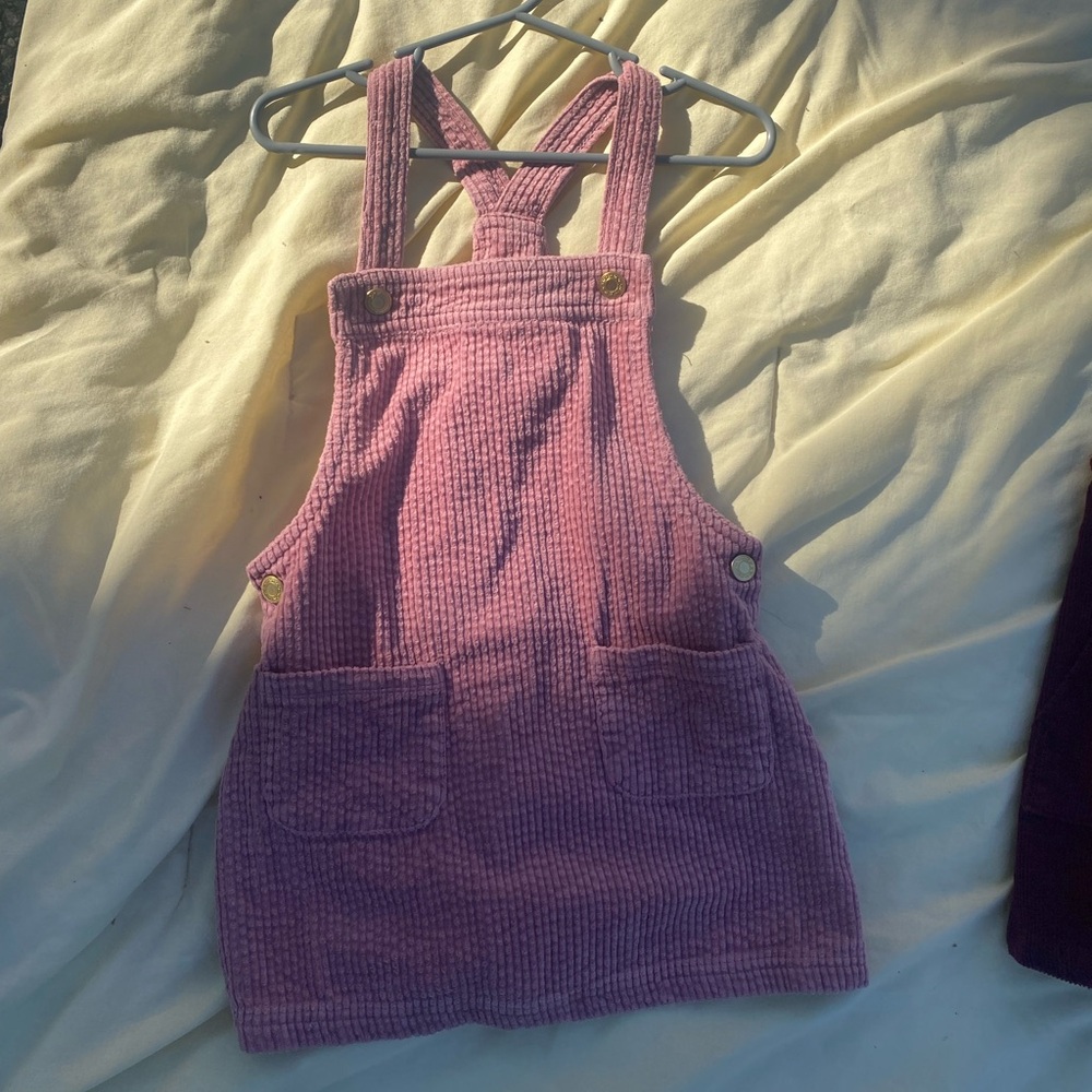 Tahari Pink Corduroy Kids Jumper